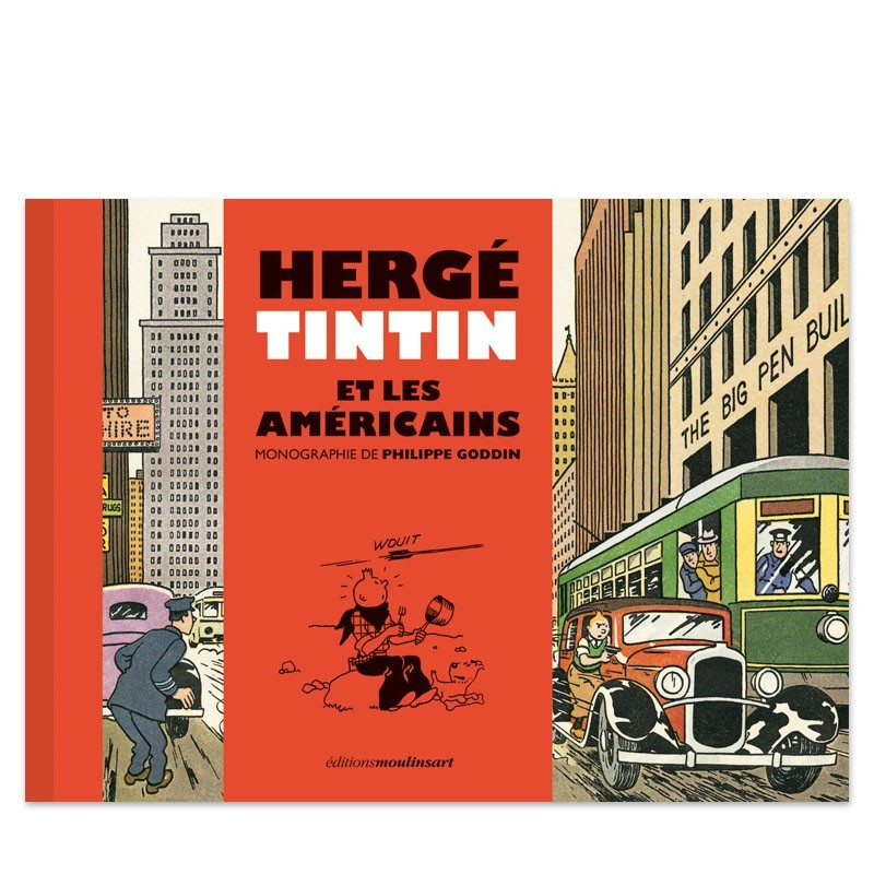Tintín, Hergé et les américains