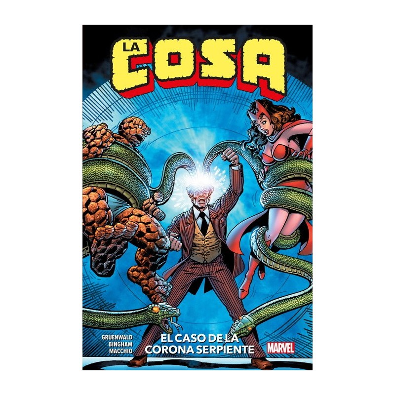 La Cosa: El caso de la Corona Serpiente  100% Marvel HC comic panini