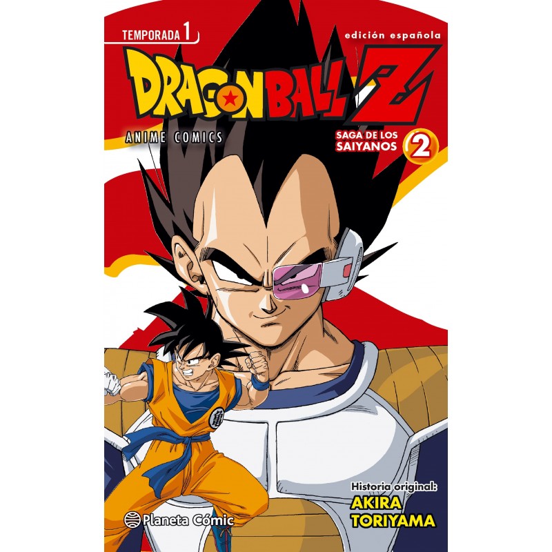 Dragon Ball Z Anime. Saga de los Saiyanos 2 Paneta Comic Manga Bola de Drac