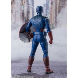 Figura Capitán América Avengers Assemble Edition Vengadores SH Figuarts Bandai