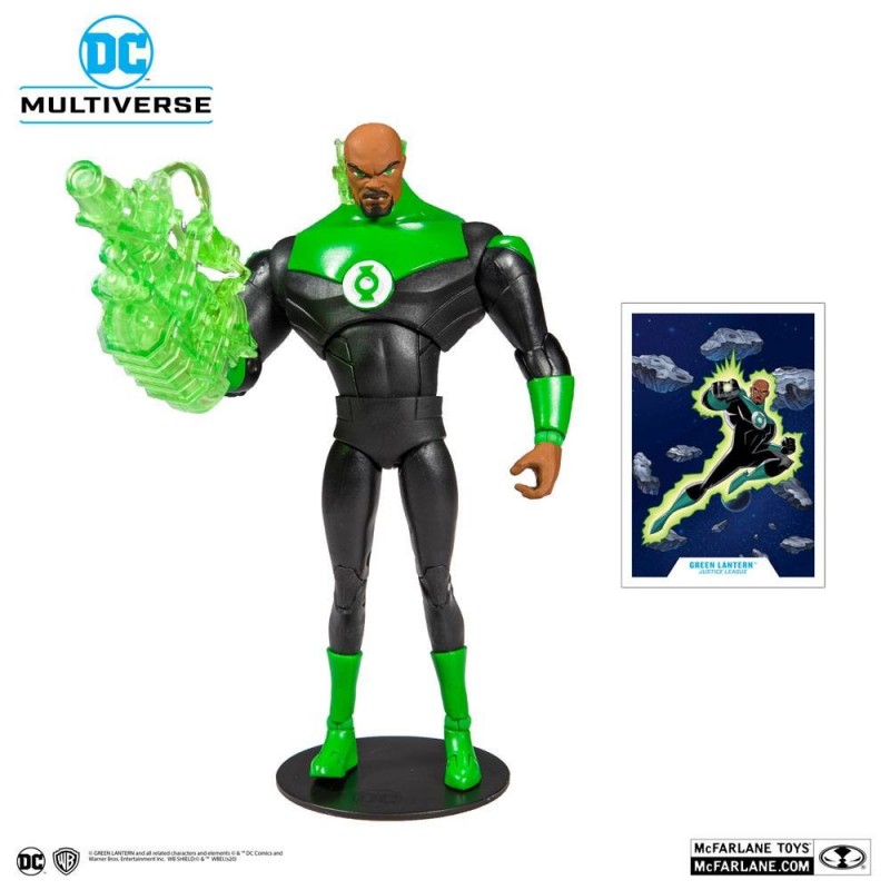 Figura Green Lantern John Stewart Justice League DC Multiverse McFarlane Toys