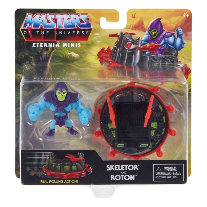 Skeletor y Roton Figuras Masters del Universo Eternia Minis Mattel