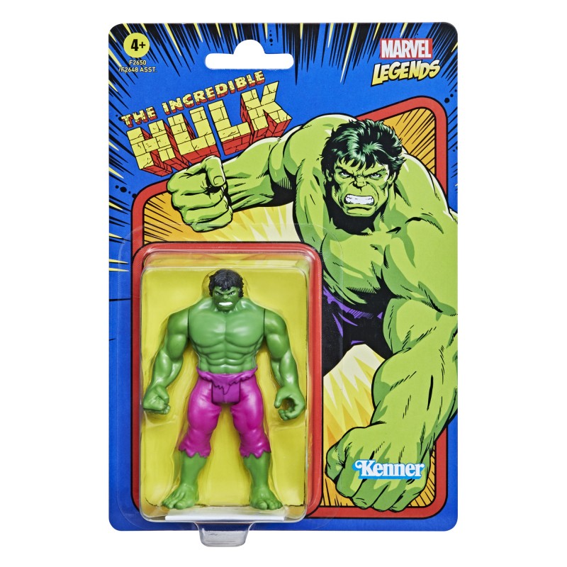 Figura Hulk Marvel Legends Retro
