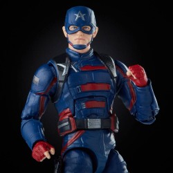 Figura Capitán América John F. Walker Falcon y El Soldado De Invierno Marvel Legends