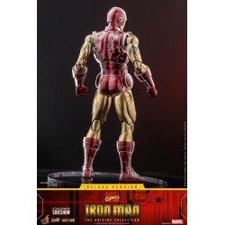 Figura Iron Man Suit Armor Deluxe Marvel Comics Hot Toys