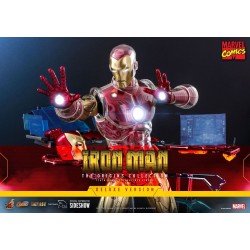 Figura Iron Man Suit Armor Deluxe Marvel Comics Hot Toys