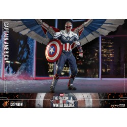 Figura Capitán America The Falcon and the Winter Soldier Hot Toys