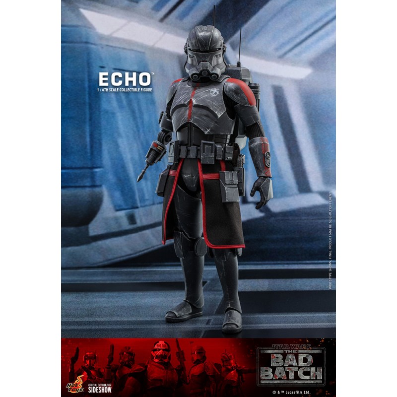 Figura Echo Star Wars The Bad Batch La Remesa Mala Hot Toys