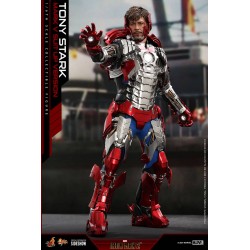 Figura Iron Man Tony Stark Mark V Up Version Hot Toys