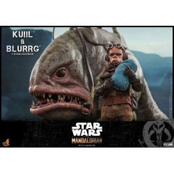 Pack Figuras Kuiil y Blurrg The Mandalorian Star Wars Hot Toys