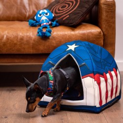 Cueva Cama Para Perro Capitán América