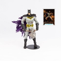 Figura Batman Battle Damage Dark Nights Metal DC Multiverse McFarlane Toys