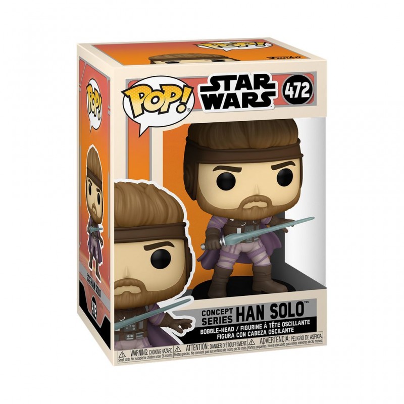 Figura Han Solo Concept Series Star Wars POP Funko 472