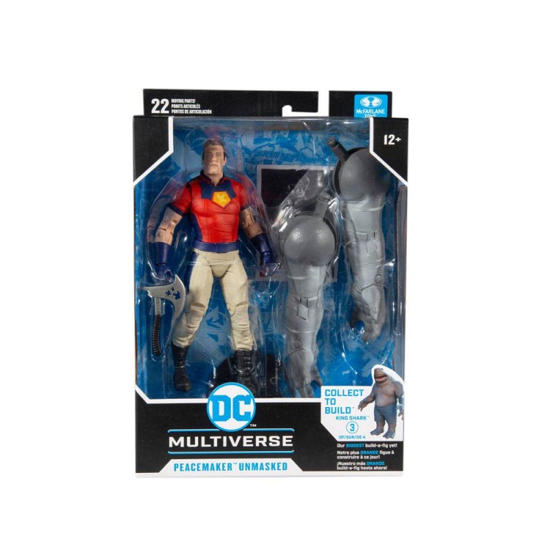 Figura Peace Maker (Unmasked) Suicide Squad Escuadrón Suicida DC Multiverse McFarlane Toys