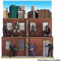 Diorama Urbano Para Action Figures Neca