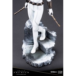 Estatua Black Widow Traje Blanco Edición Limitada ARTFX Premier Escala 1/10 Kotobukiya