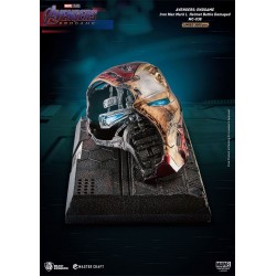 Estatua Casco Iron Man Mark 50 Battle Damaged Avengers Endgame