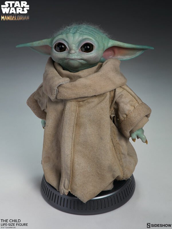 baby yoda the child star wars sideshow mandalorian figura