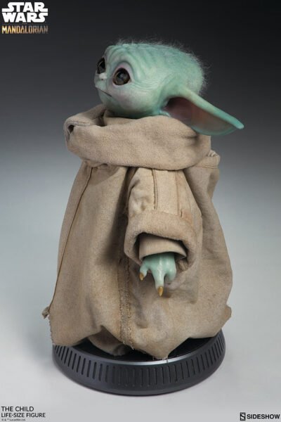 baby yoda the child star wars sideshow mandalorian figura