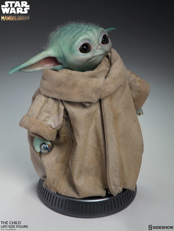 baby yoda the child star wars sideshow mandalorian figura
