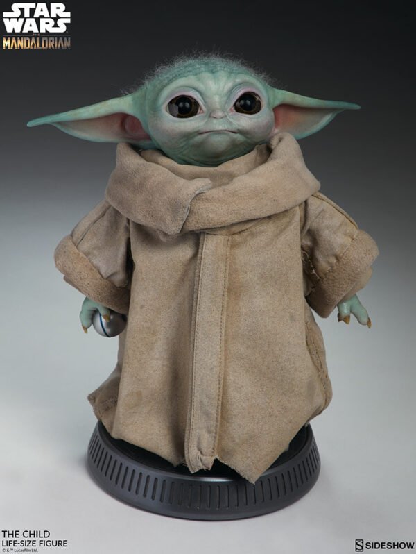 baby yoda the child star wars sideshow mandalorian figura