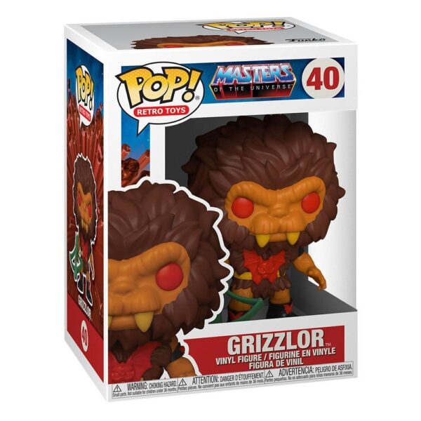 Grizzlor Masters Del Universo Animación POP Funko 40