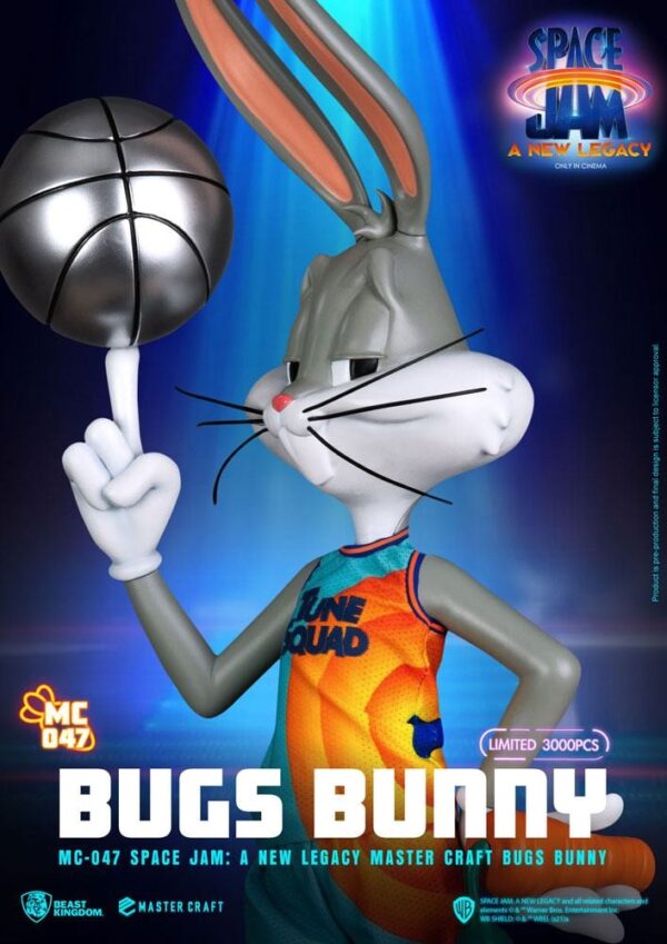 Estatua Bugs Bunny Space Jam A New Legacy Master Craft Beast Kingdom