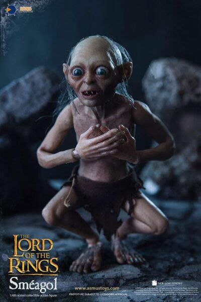 Figura Smeagol Escala 1/6 El Señor de los Anillos Asmus Toys