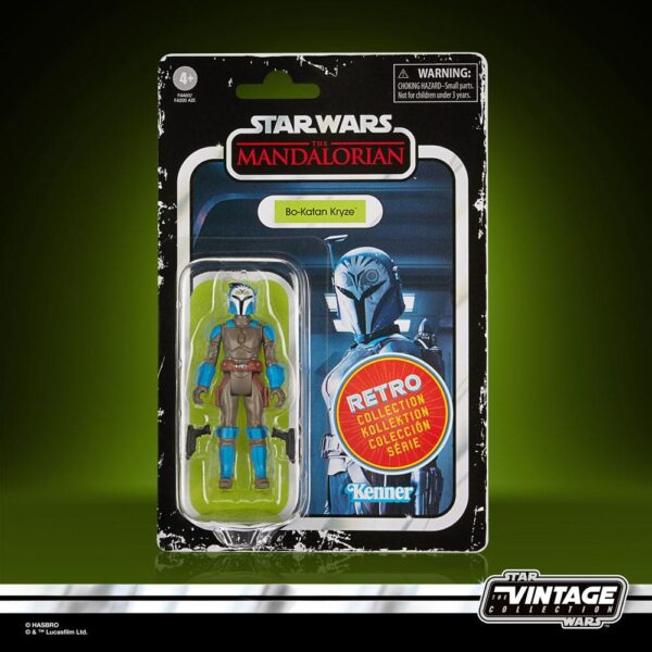 Figura Bo-Katan Kryze Star Wars The Mandalorian Retro Collection Hasbro