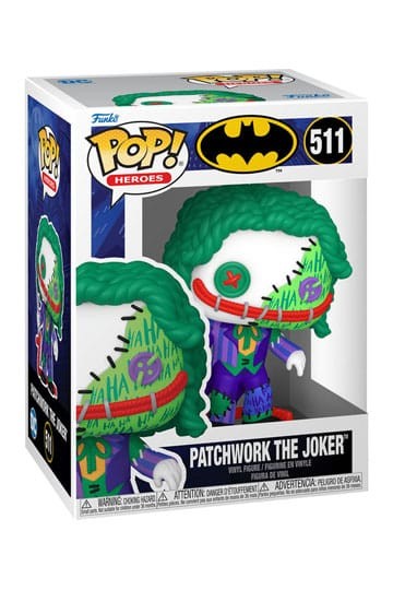 Figura Patchwork - Joker (DC Comics) POP Funko 511