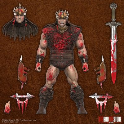 Figura Blood Soaked Pit Fighter Conan El Bárbaro Ultimates Super7