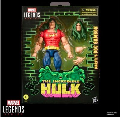 DOC SAMSON FIGURA 15 CM THE INCREDIBLE HULK MARVEL LEGENDS SERIES