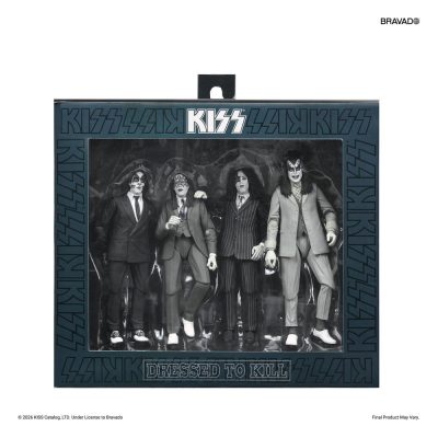 kiss dressed to kill neca pack figuras