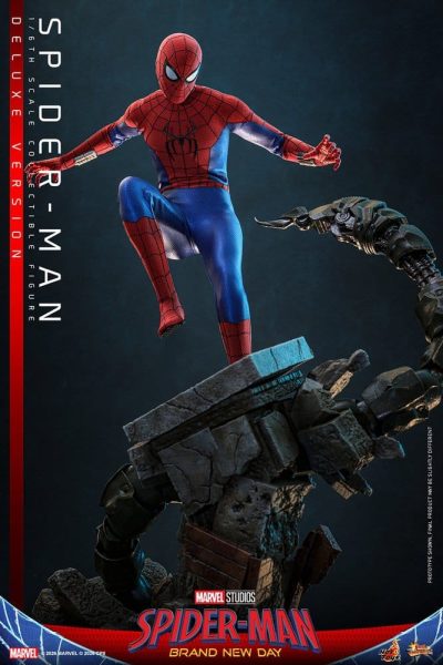 spiderman brand new day deluxe figura hot toys
