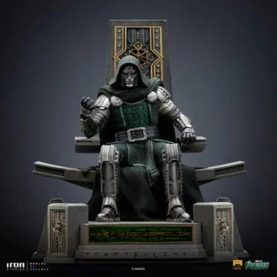 DOCTOR DOOM ON THRONE – AVENGERS: DOOMSDAY – DELUXE ART SCALE 1/10 – IRON STUDIOS
