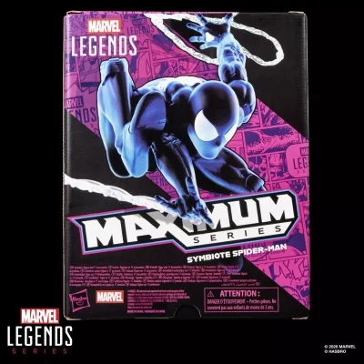 SPIDER-MAN SYMBIOTE FIGURA 15 CM SECRET WARS MARVEL LEGENDS MAXIMUM SERIES