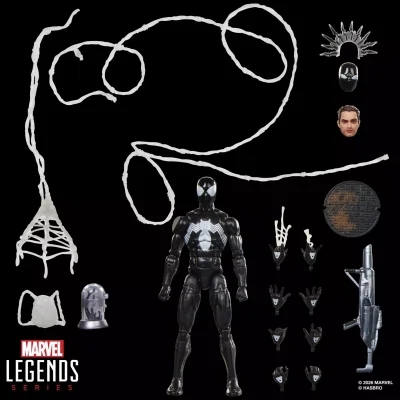 SPIDER-MAN SYMBIOTE FIGURA 15 CM SECRET WARS MARVEL LEGENDS MAXIMUM SERIES