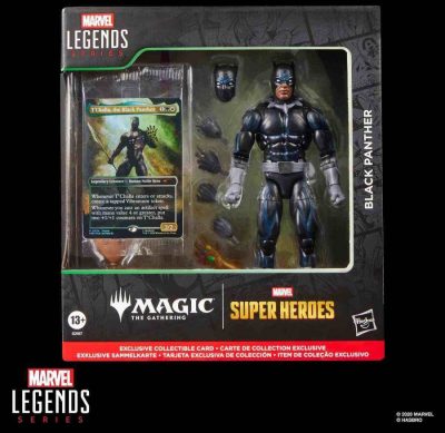 BLACK PANTHER FIGURA 15 CM MARVEL LEGENDS SERIES MARVEL