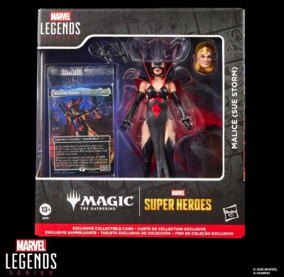 MALICE (SUE STORM) FIGURA 15 CM MARVEL LEGENDS SERIES MAGIC THE GATHERING