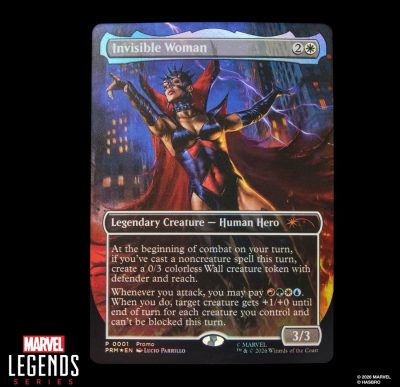 MALICE (SUE STORM) FIGURA 15 CM MARVEL LEGENDS SERIES MAGIC THE GATHERING