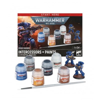 Warhammer 40k Intercessors + Paints