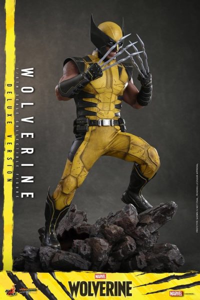 deluxe figura wolverine videogame hot toys lobezno